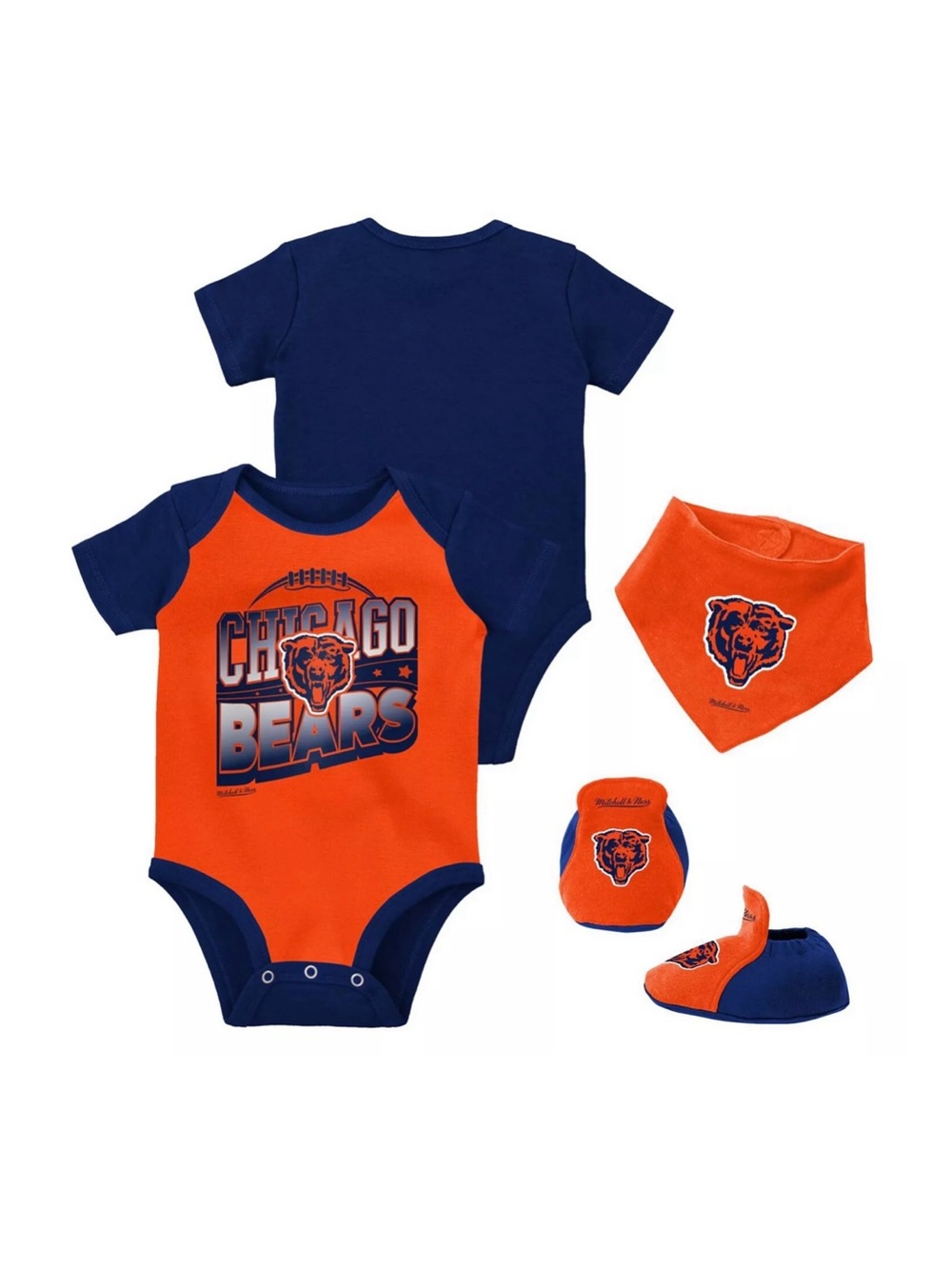 Mitchell & Ness NFL Chicago Bears 3pc Set